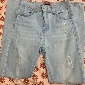 Wax Jean Light Blue Boyfriend Jeans